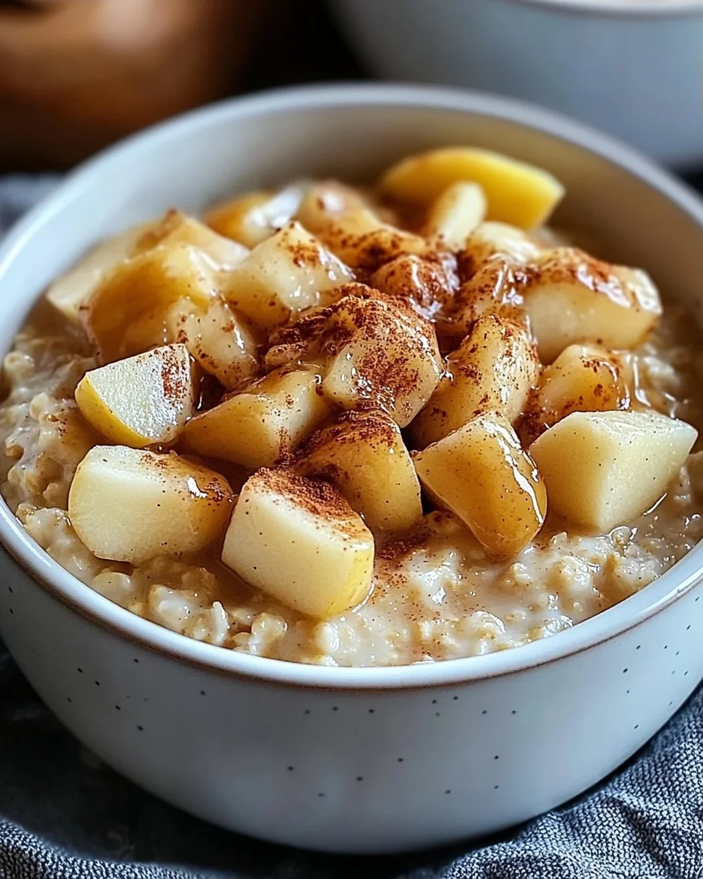 Apfel Zimt Haferbrei