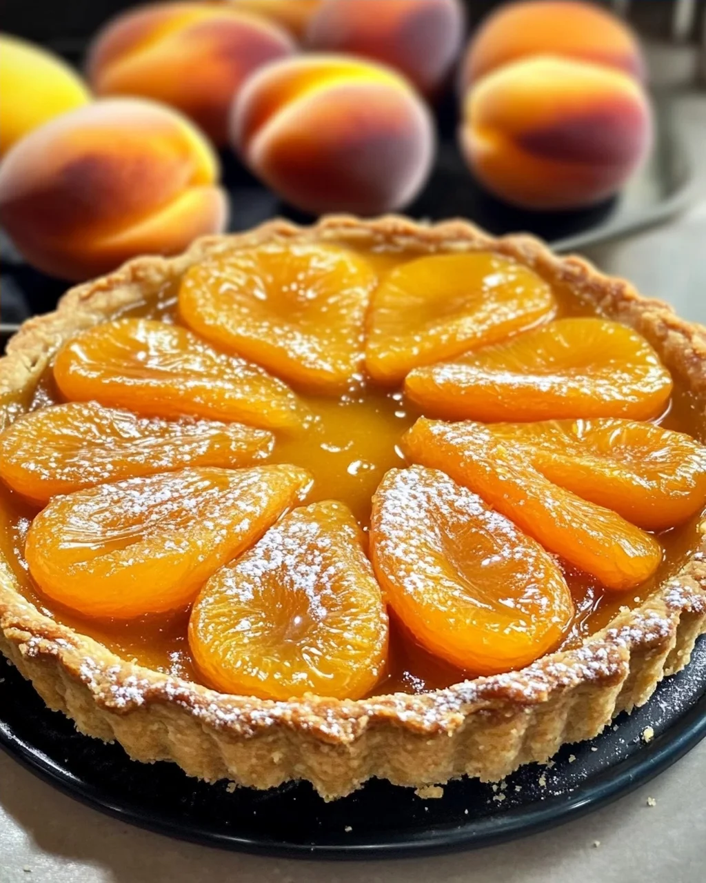 Aprikosen-Frangipane-Tarte