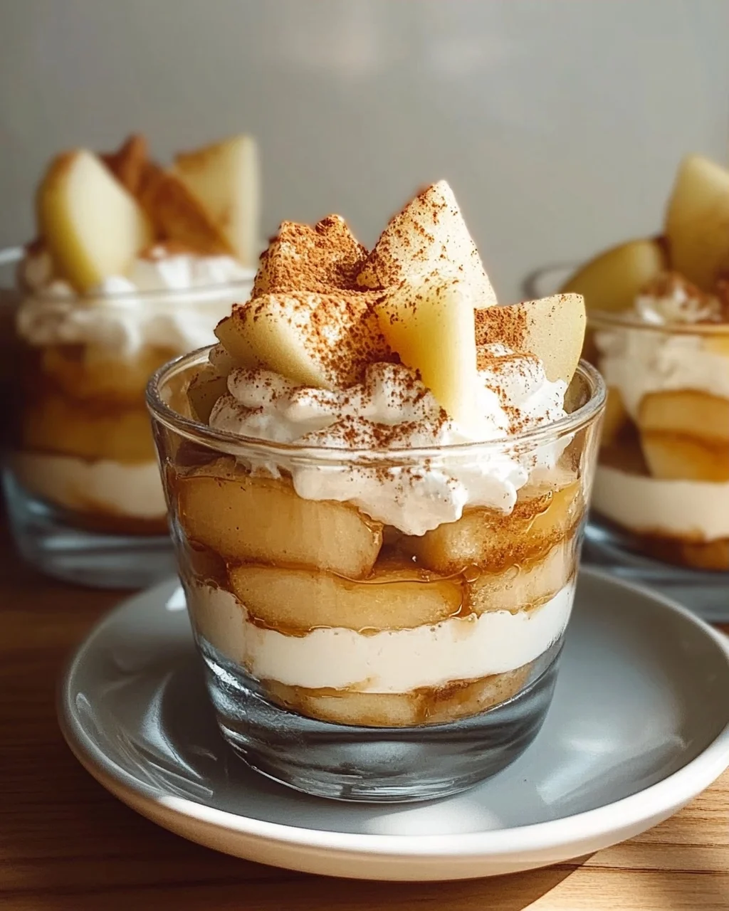 Bratapfel Tiramisu Im Glas