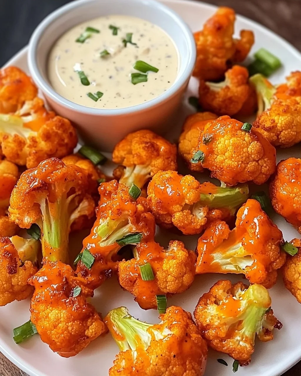 Buffalo Blumenkohl Bissen für perfekte Snack-Abende