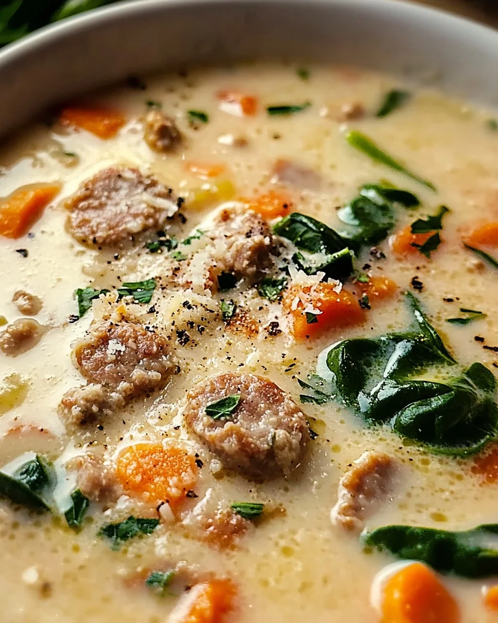 Creamy Italian Sausage Soup
