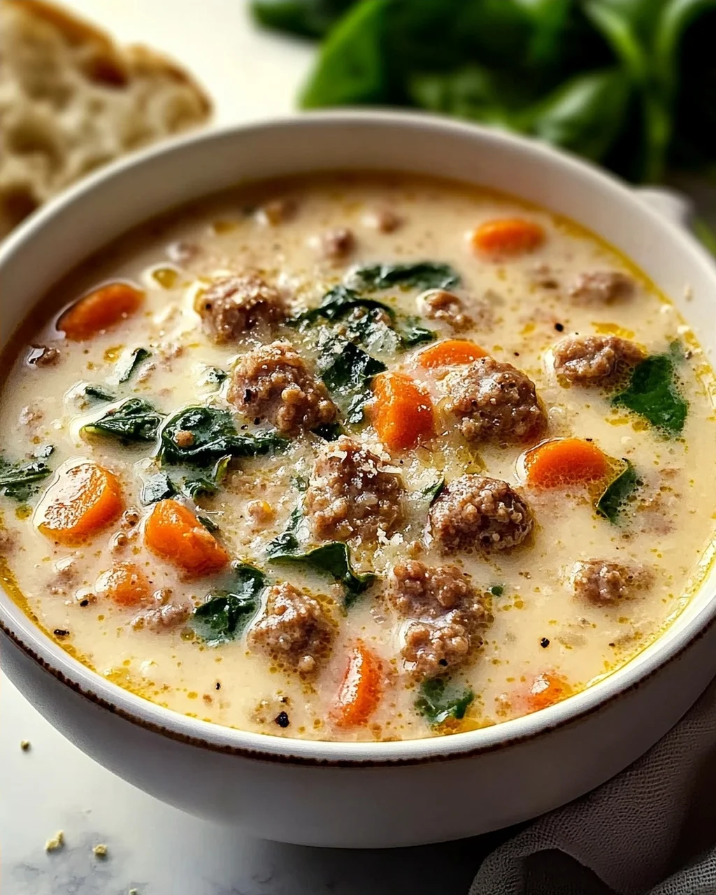 Creamy Italian Sausage Soup
