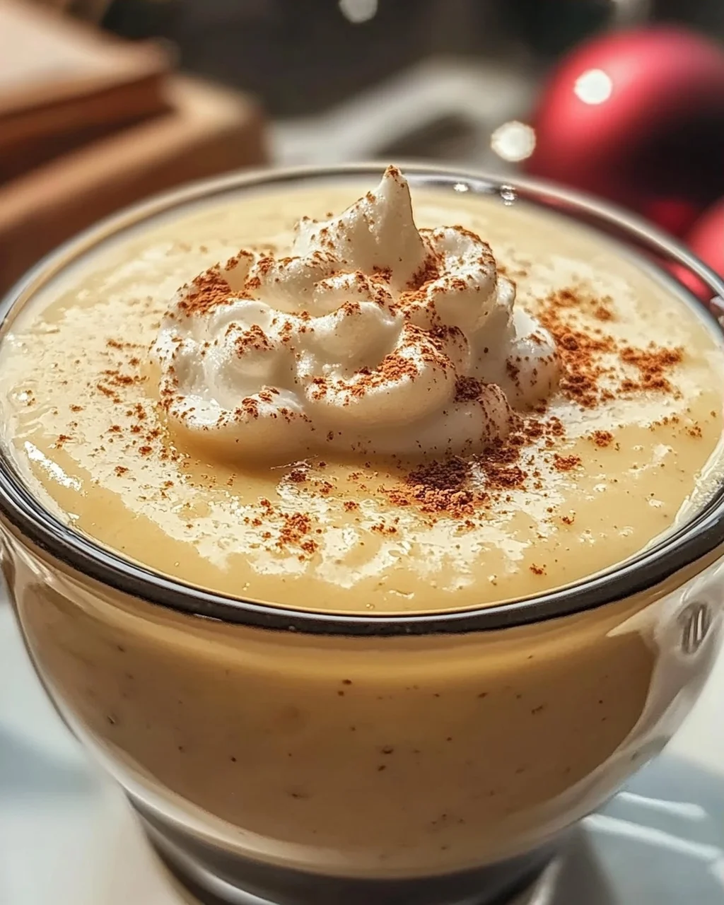 Eiernog Pudding selbst gemacht für die Feiertage