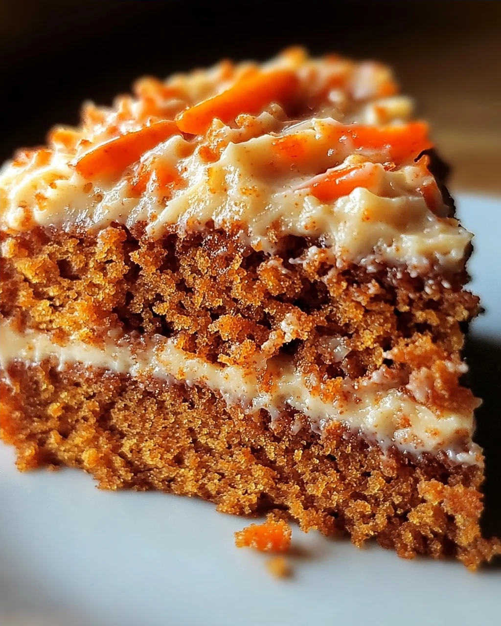 Einfacher Mehlfreier Haferflocken Karottenkuchen