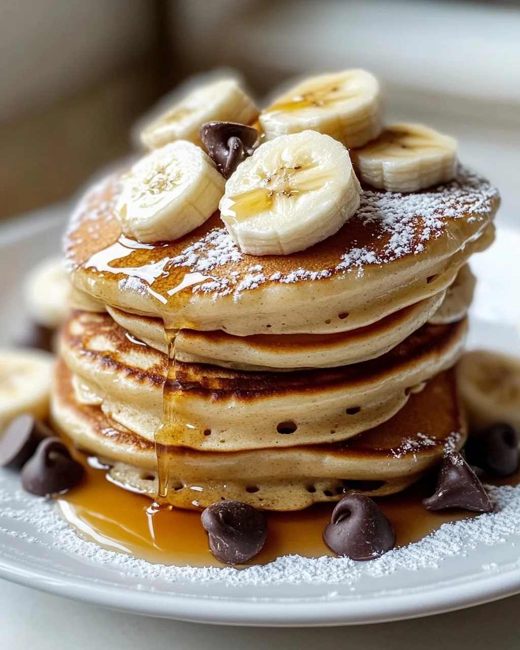 Erdnussbutter-Bananen Mini Pancakes: Dein süßes Frühstück!