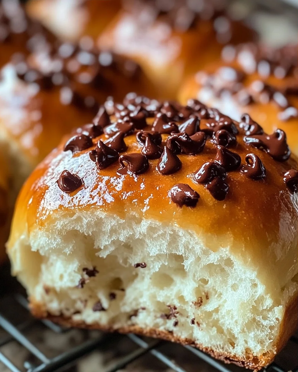 Fluffige Schokobrötchen