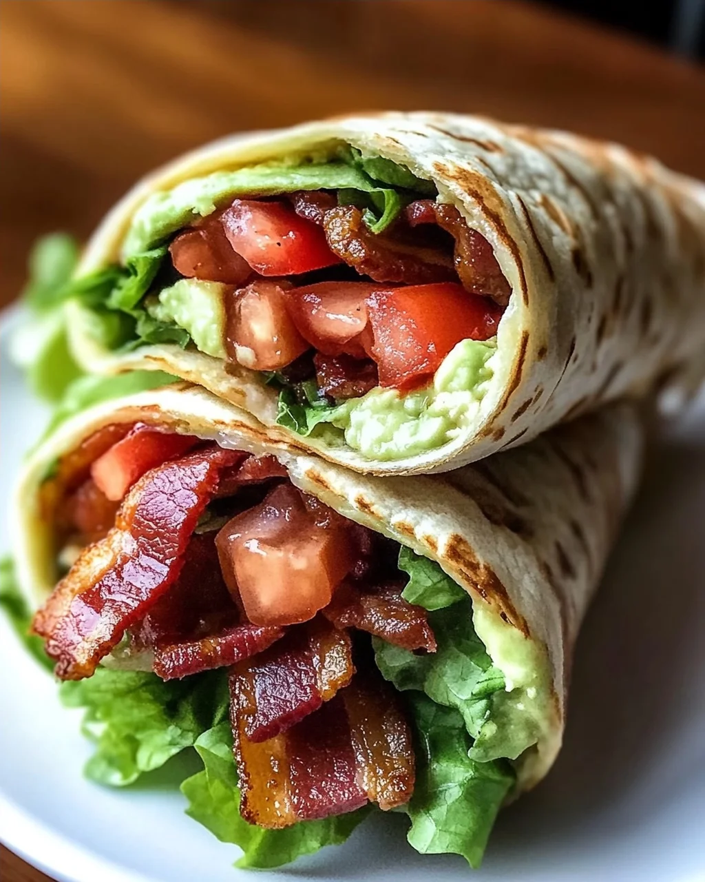 Gourmet BLT Wraps mit Geheimsoße
