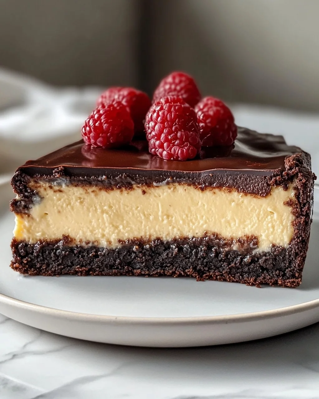 Himnon-Alkoholfreies Bier Brownie Cheesecake: Ein Genuss!