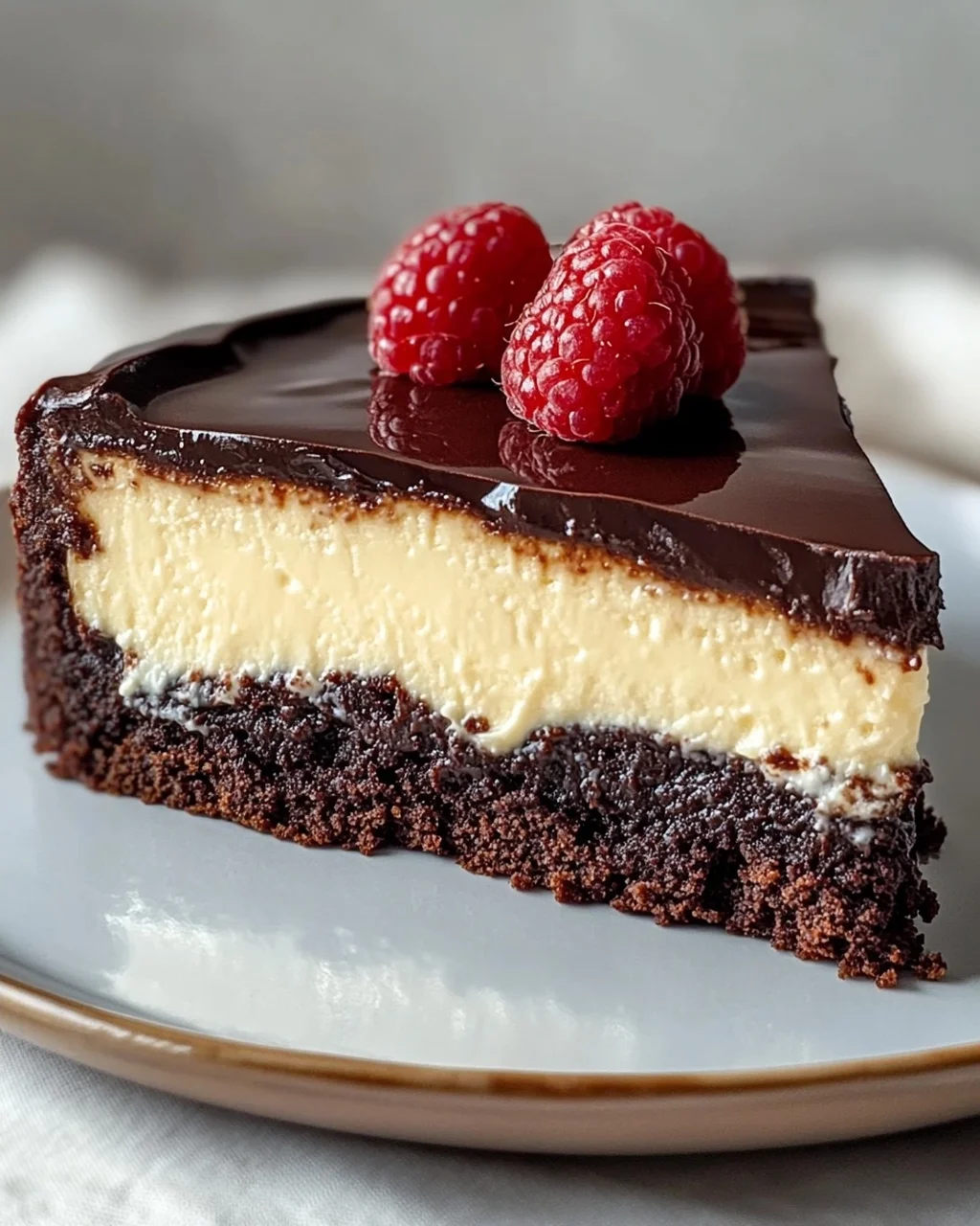 Himnon-Alkoholfreies Bier Brownie Cheesecake: Ein Genuss!