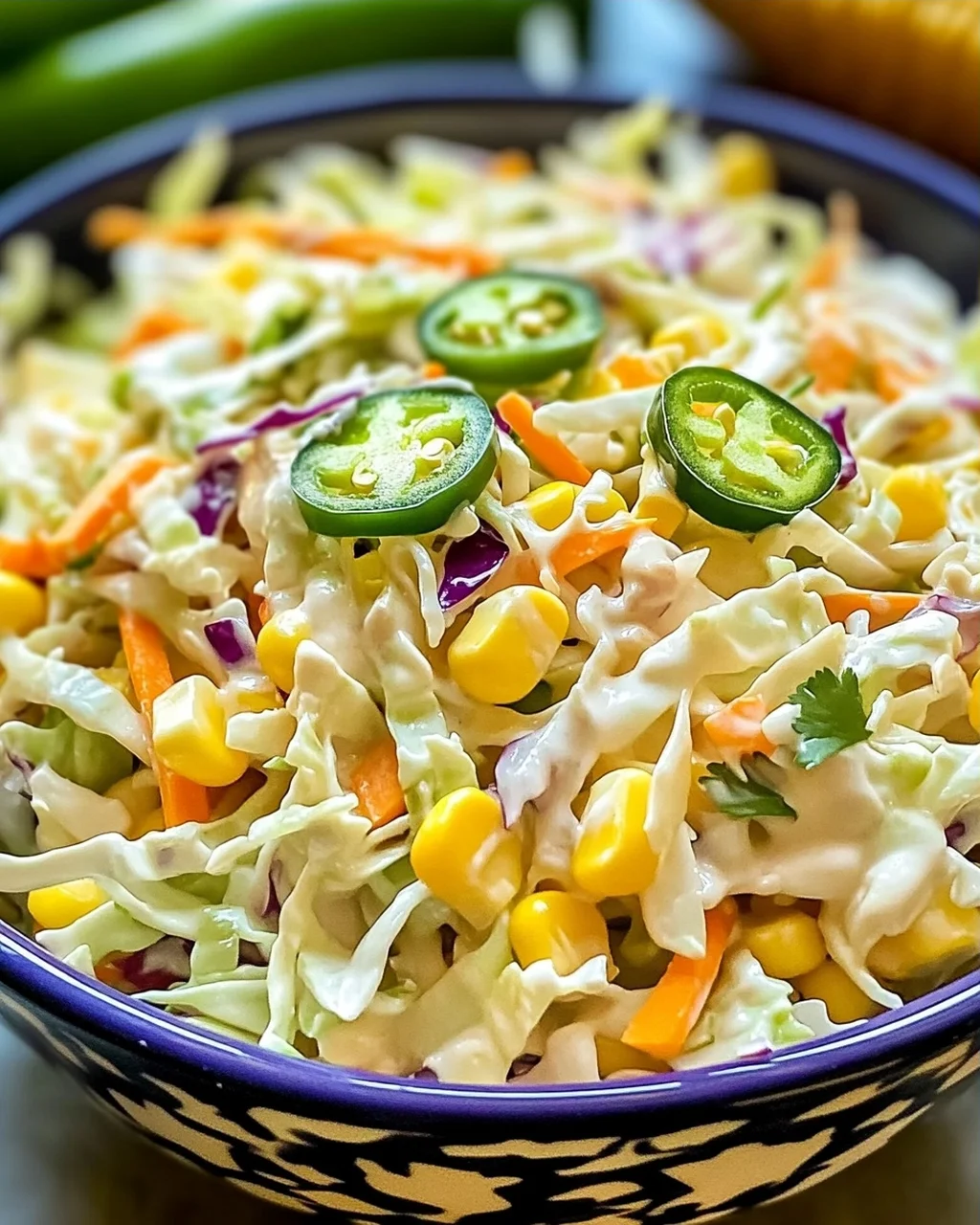 Jalapeño Mais Krautsalat für deinen BBQ-Sommer