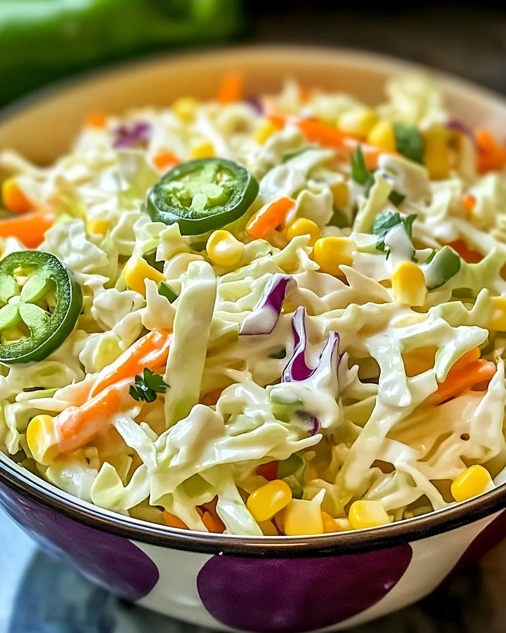 Jalapeño Mais Krautsalat für deinen BBQ-Sommer