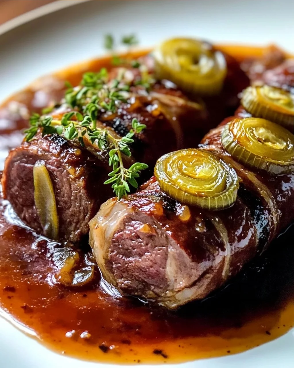 Juicy Beef Rouladen with Delicious Filling – Discover the Recipe!