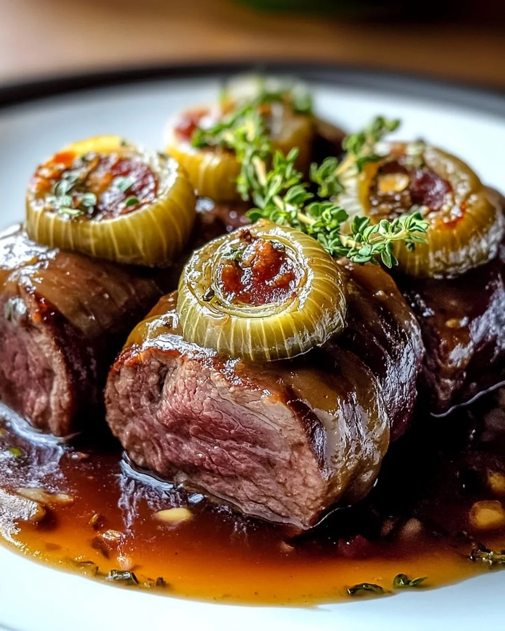Juicy Beef Rouladen with Delicious Filling – Discover the Recipe!