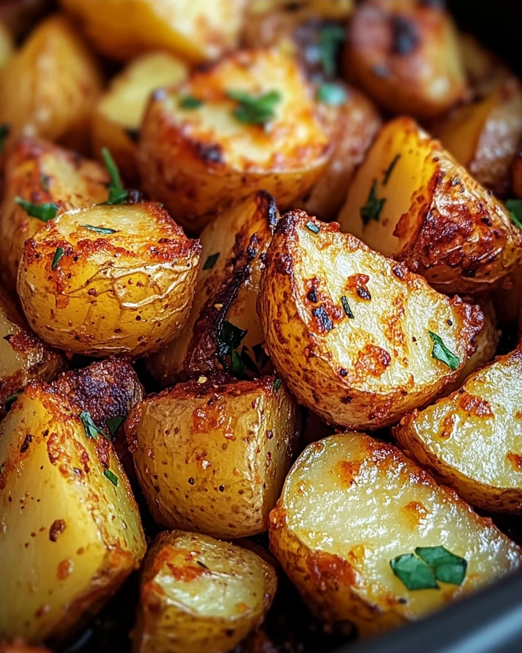 Kartoffeln aus der Heißluftfritteuse