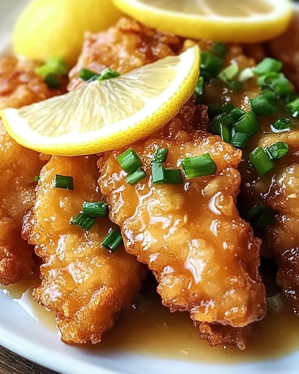 Knuspriges Chinesisches Zitronenhühnchen selbstgemacht