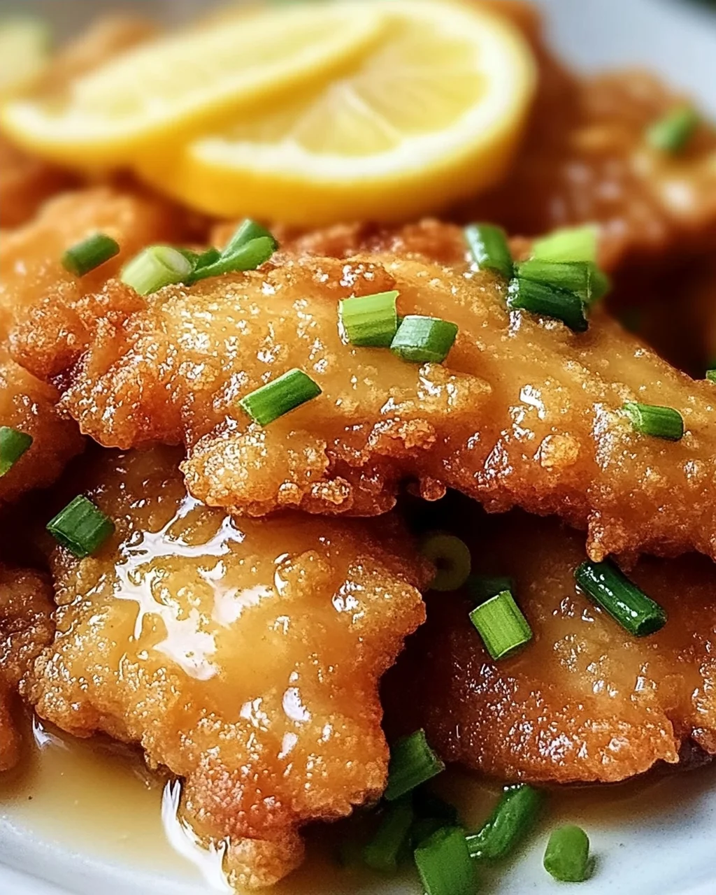 Knuspriges Chinesisches Zitronenhühnchen selbstgemacht