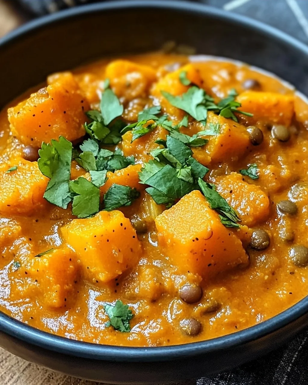 Kürbis Linsen Curry: Unglaublich einfach & ultimativ lecker!