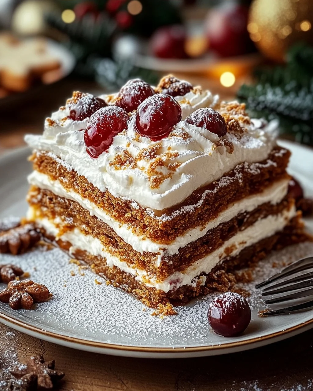 Lebkuchen Lasagne: Dein festlicher Weihnachtstraum