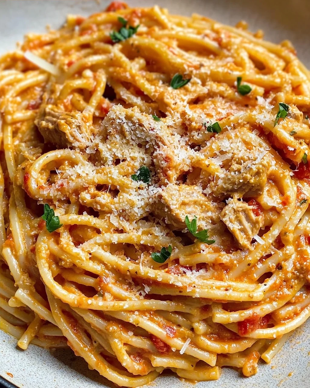 Leckere Pasta mit Thunfisch Sauce – Schnell und einfach!