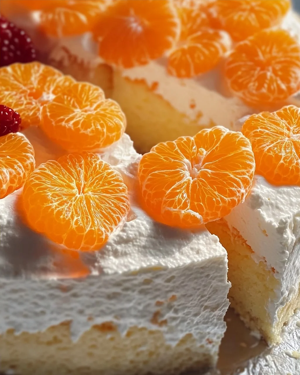 Mandarinen-Quark-Kuchen mit Geheimzutat