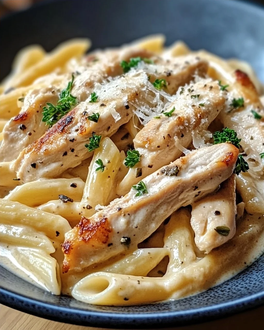 Pasta mit Hähnchen