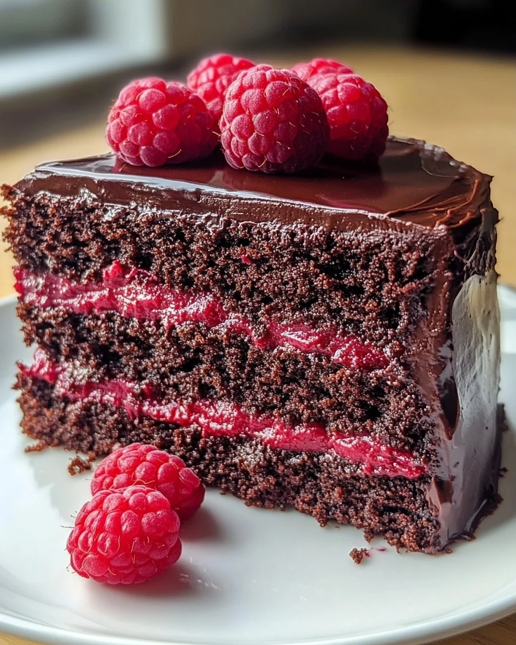 Reichhaltiger Schokoladen-Himbeer-Kuchen Rezept - unwiderstehlich!