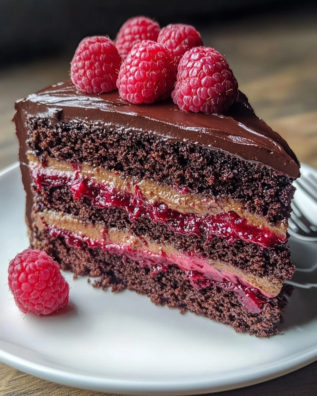 Reichhaltiger Schokoladen-Himbeer-Kuchen Rezept - unwiderstehlich!