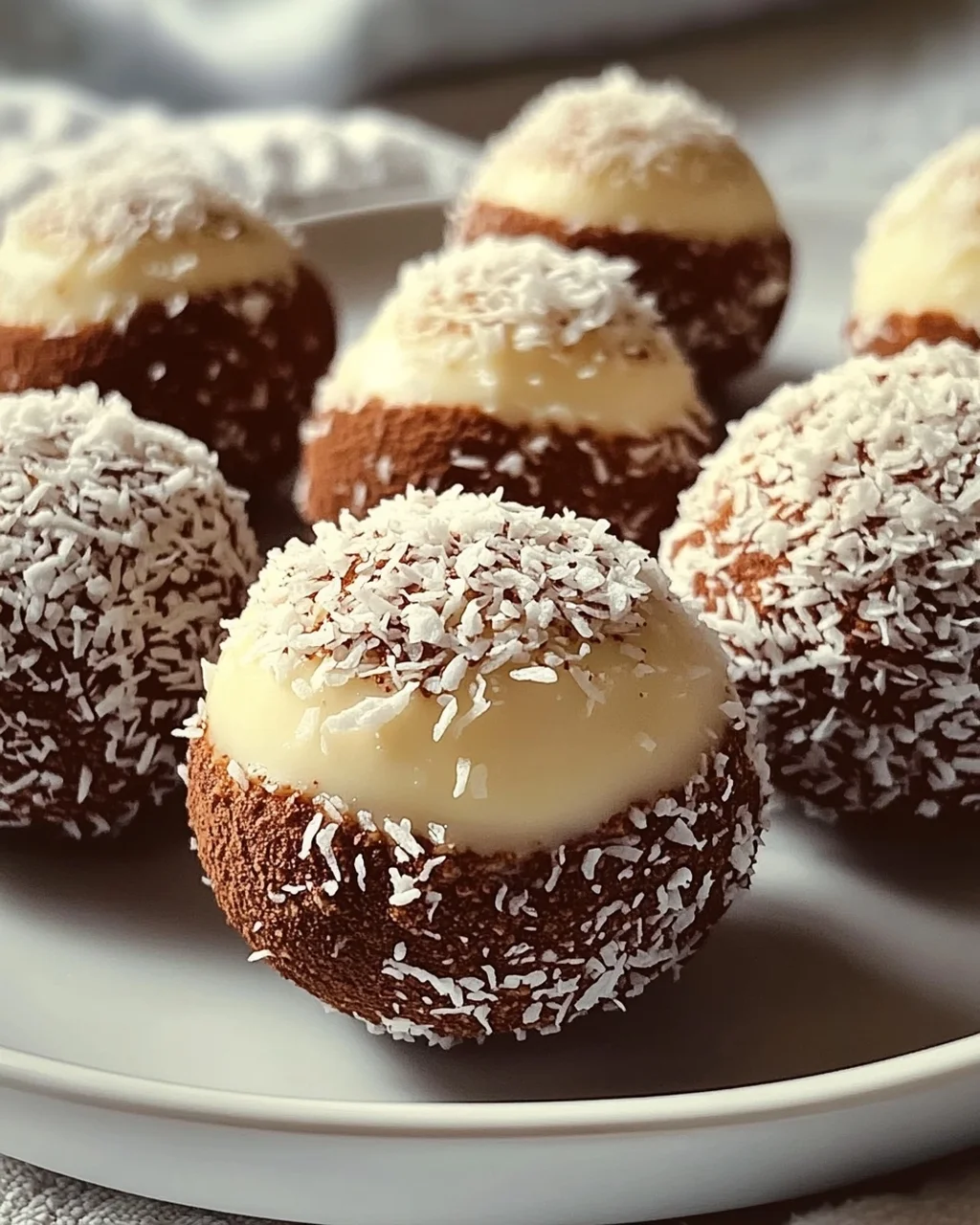Schnelle Käsekuchen-Kugeln