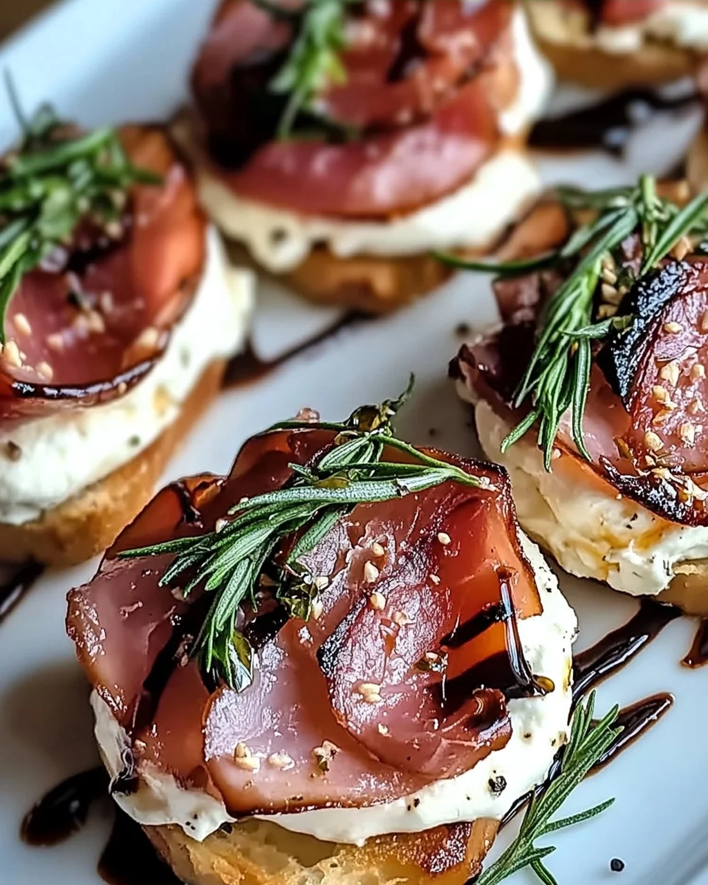 Schöne Prosciutto-Rose für festliche Anlässe