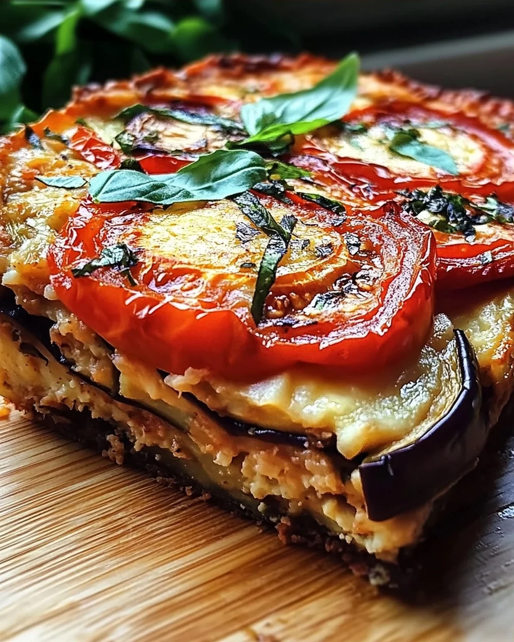 Sommer Tomaten und Auberginen Kuchen Rezept