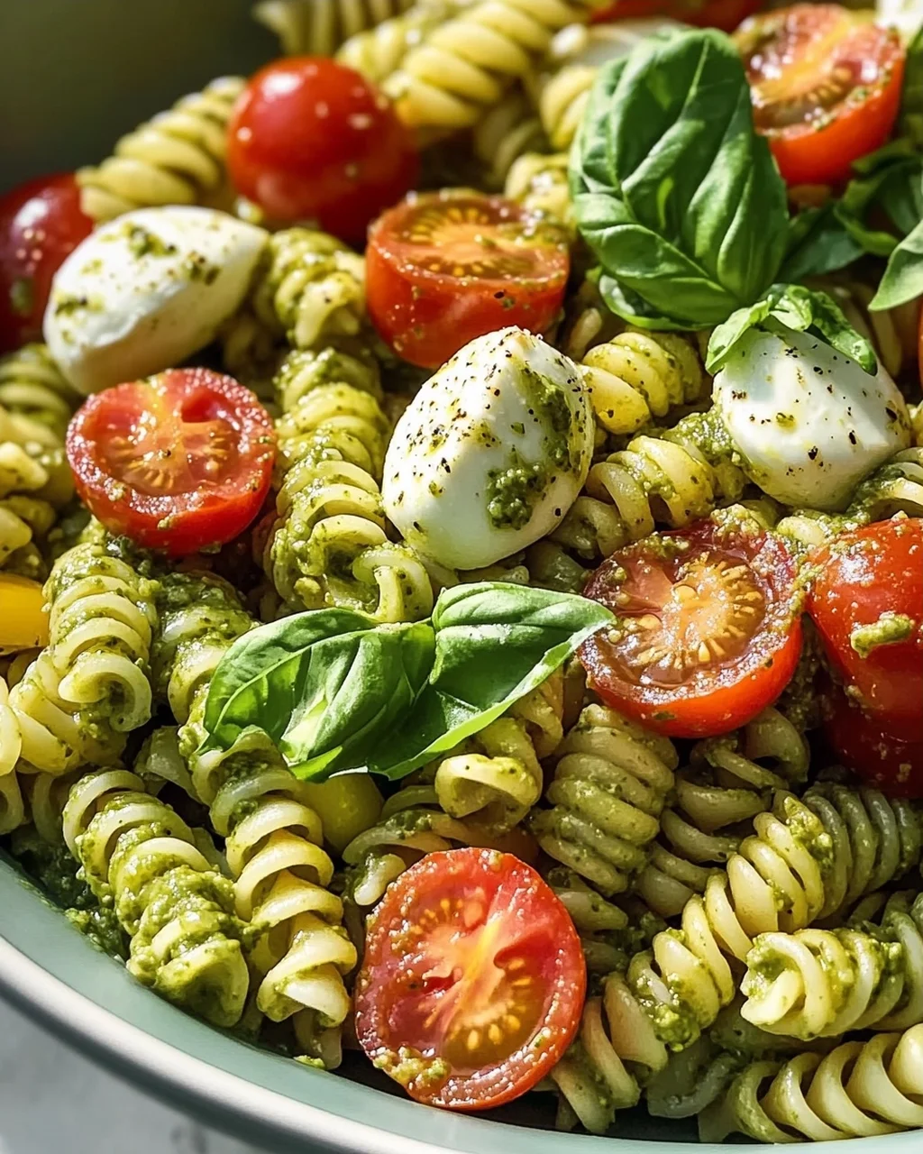Sommerlicher Pesto Pasta Salat: Schnell & Frisch!