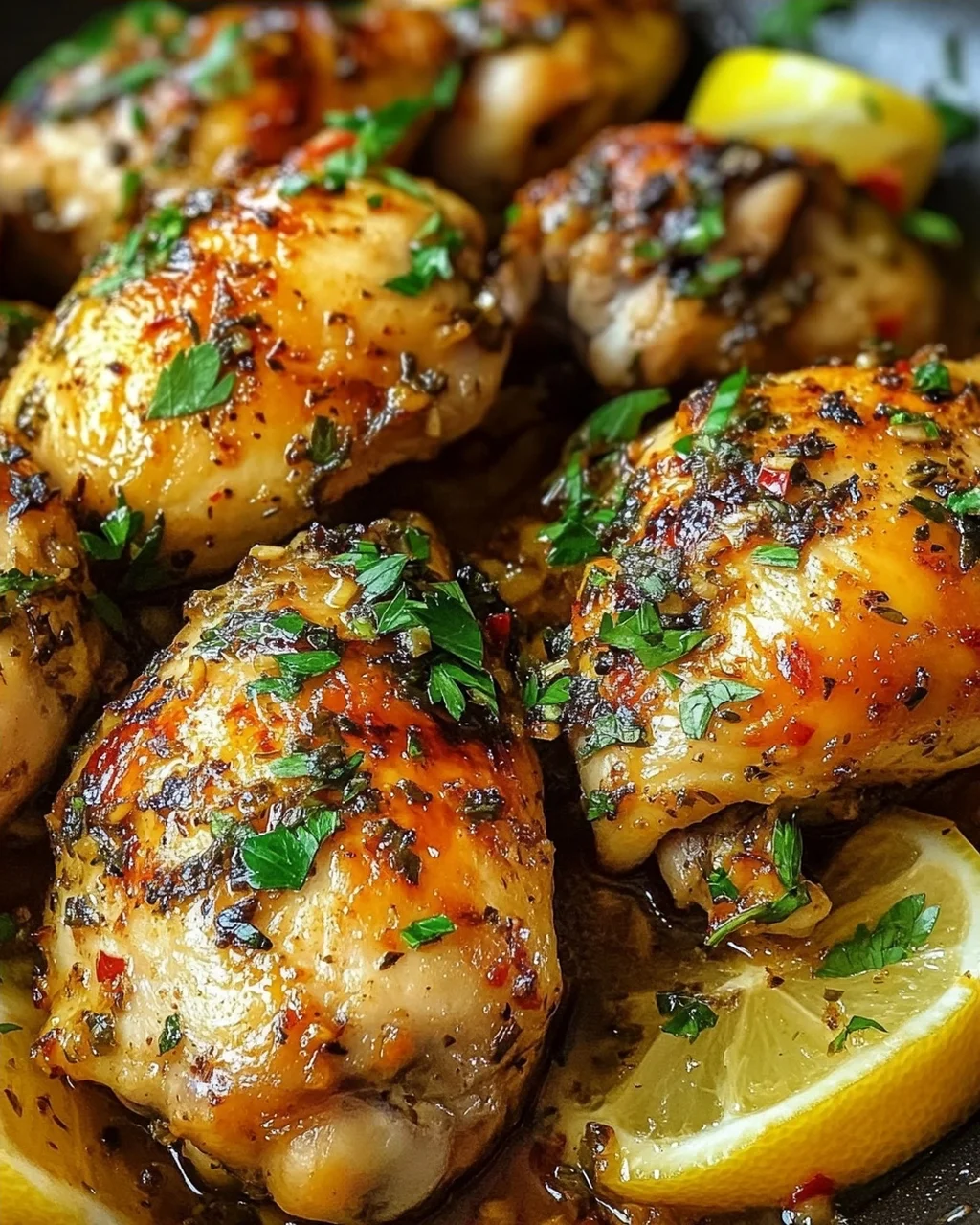 Spanisches Knoblauchhähnchen