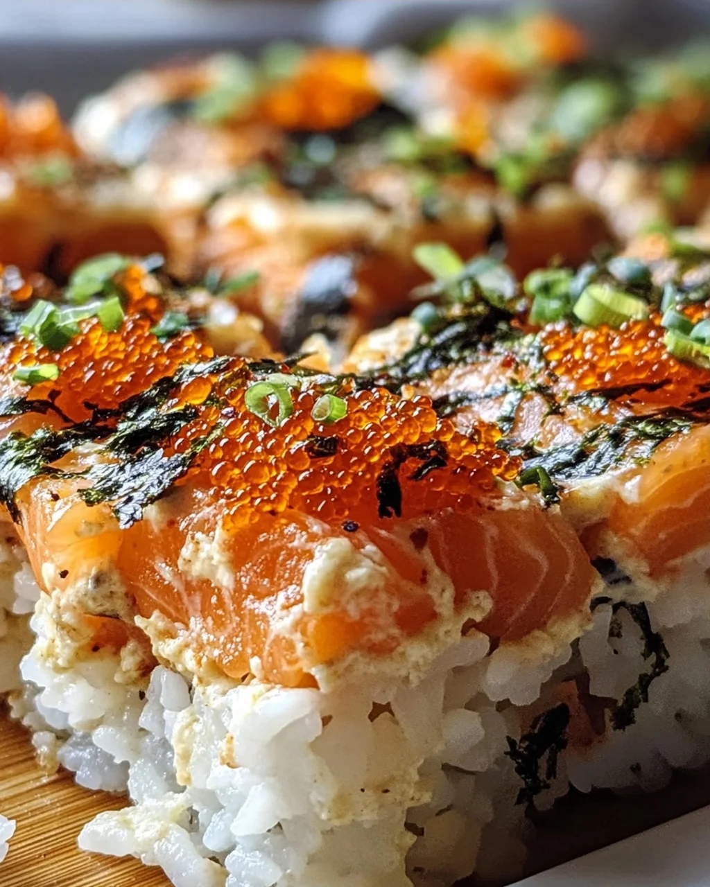Spicy Salmon Sushi Bake: Leckeres Rezept für Sushi-Fans