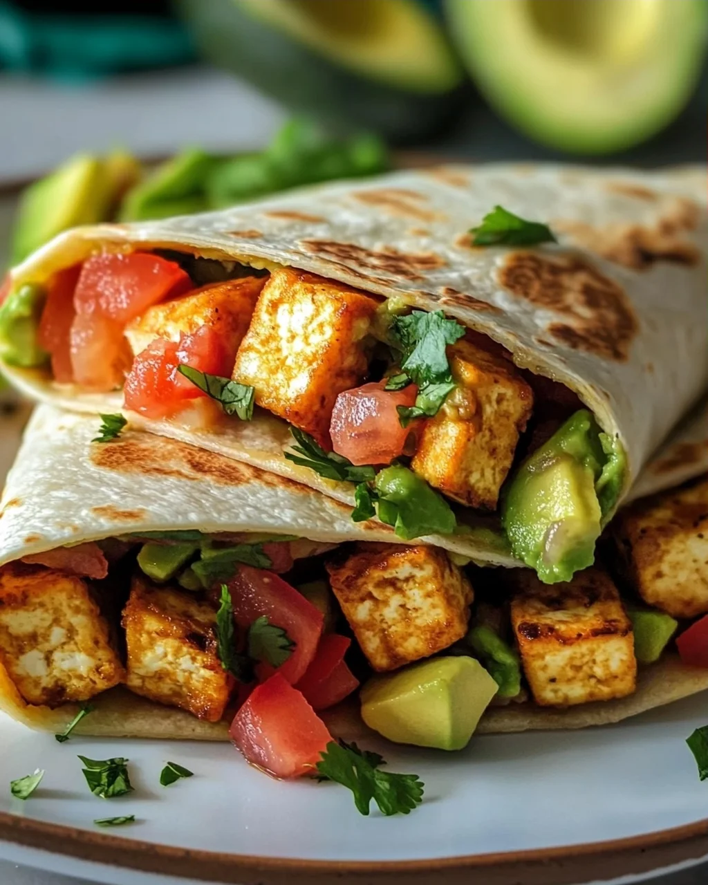 Tofu Wraps mit Avocado & Salsa – Frisch, Leicht & Lecker!