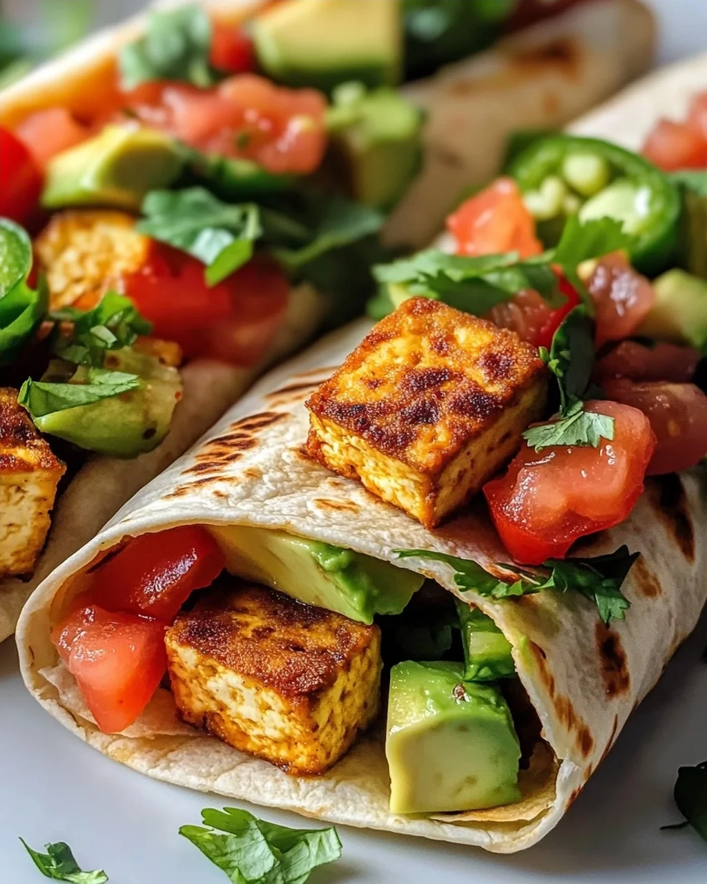 Tofu Wraps mit Avocado & Salsa – Frisch, Leicht & Lecker!