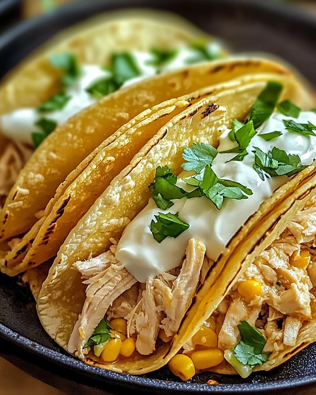 Weiße Hühner-Chili-Tacos für die ganze Familie