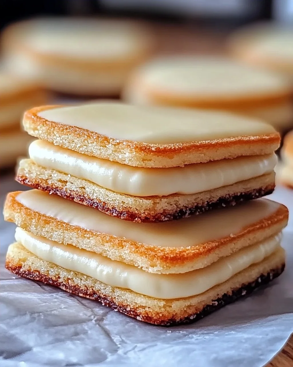 Weißer Geliebter: Japanische Sandwichkekse selber machen