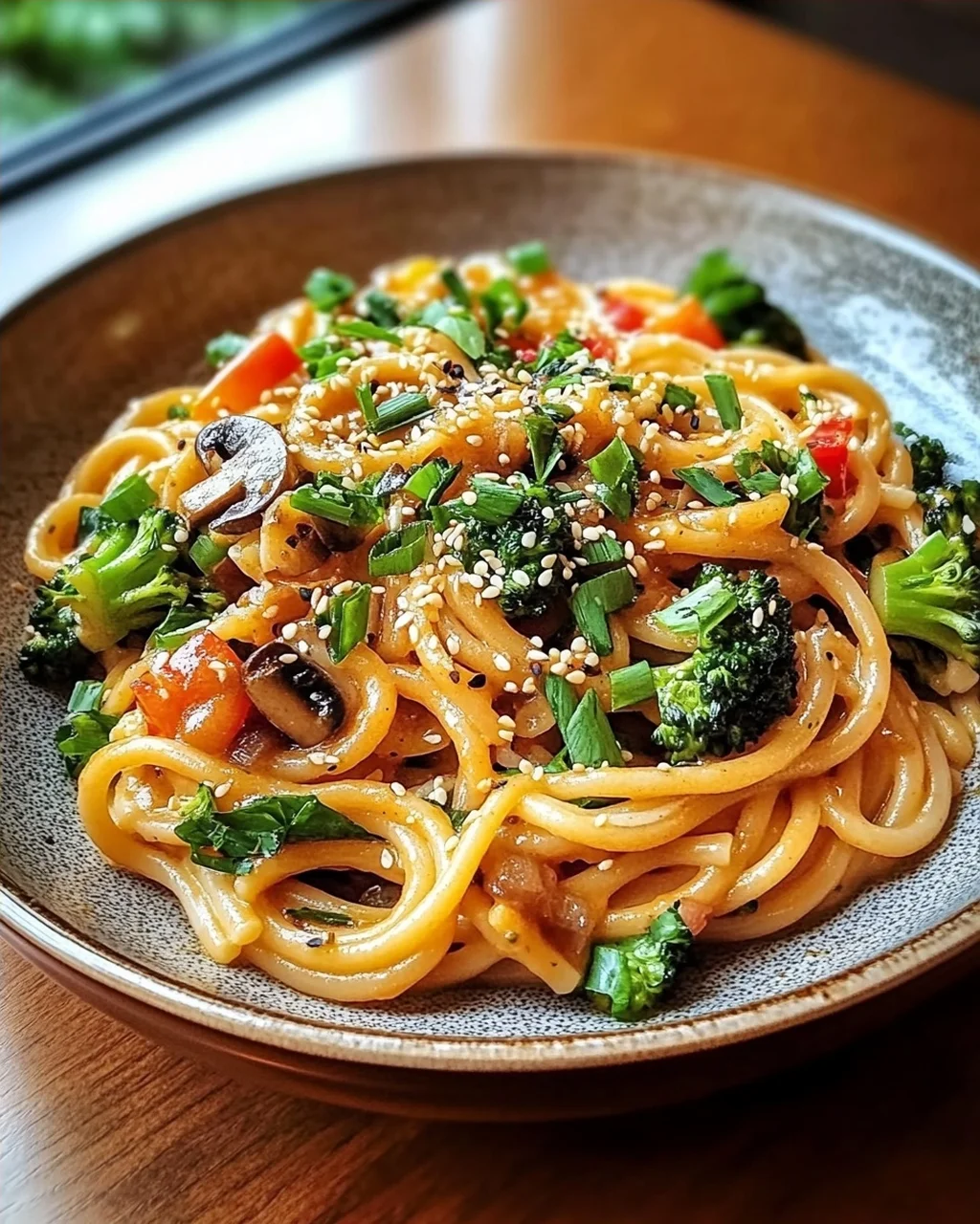 Würzige Miso Pasta