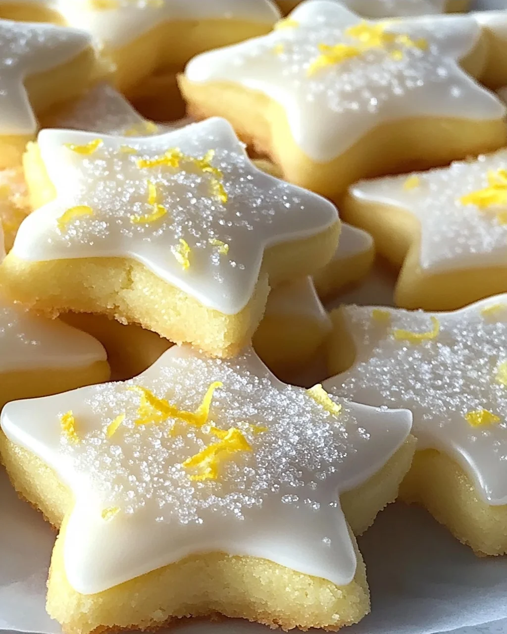 Zarte Zitronensterne – Ultimatives Rezept