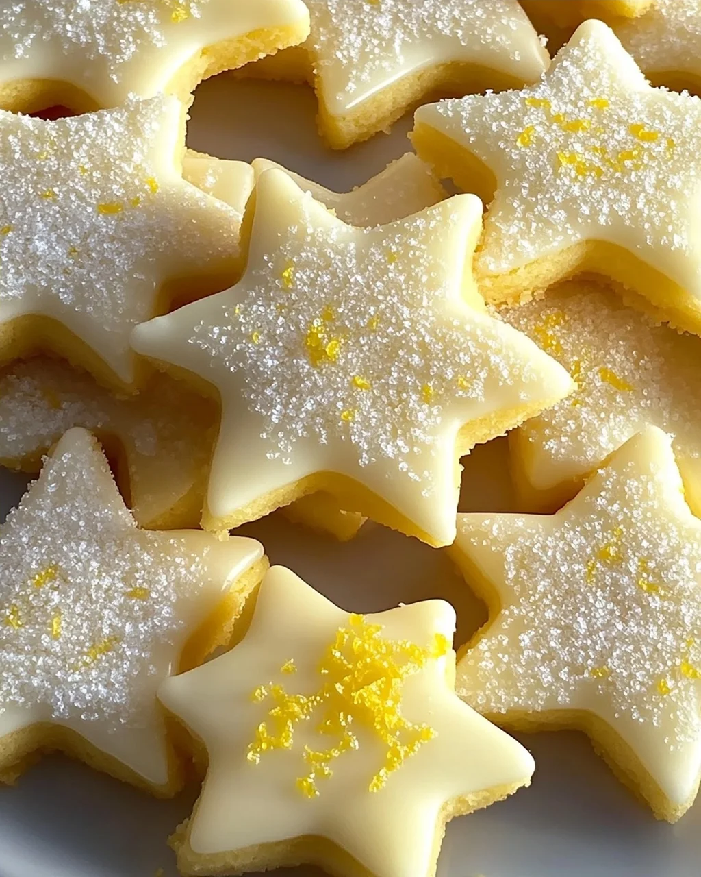 Zarte Zitronensterne – Ultimatives Rezept