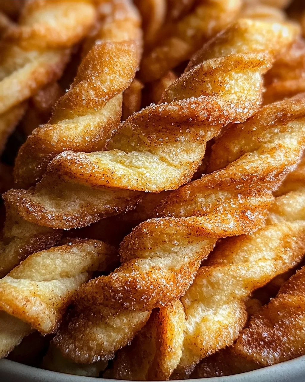 Zimt Zucker Twists aus Blätterteig
