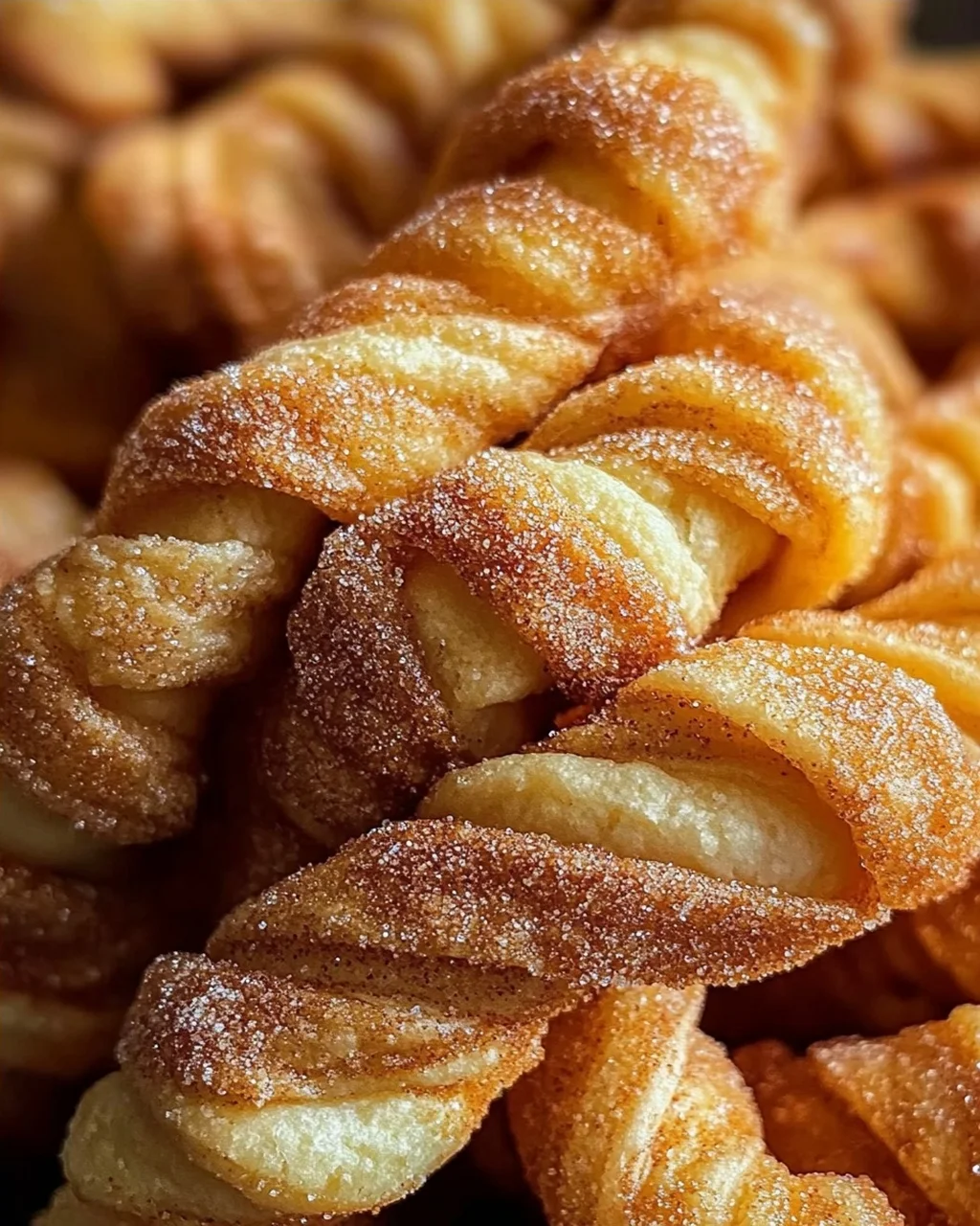 Zimt Zucker Twists aus Blätterteig