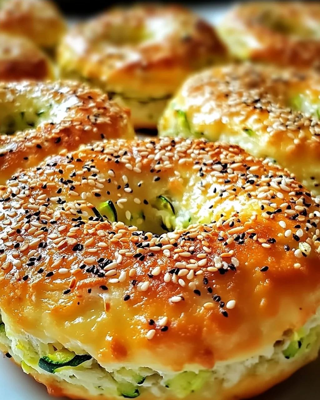 Zucchini Bagels: Gesund, glutenfrei und lecker